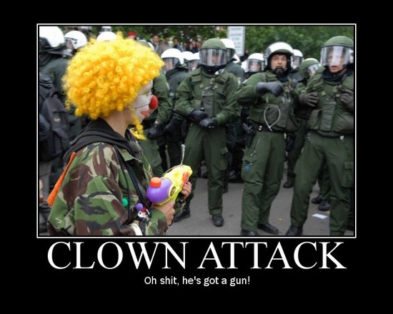 clown attack