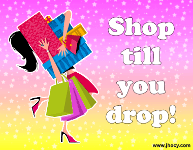 shop till you drop