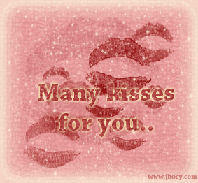 many kisses for you