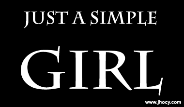 simple girl