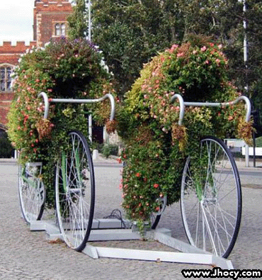 flower biking