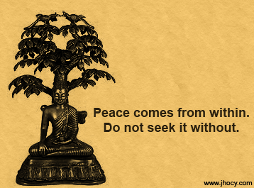 peace comes from wit