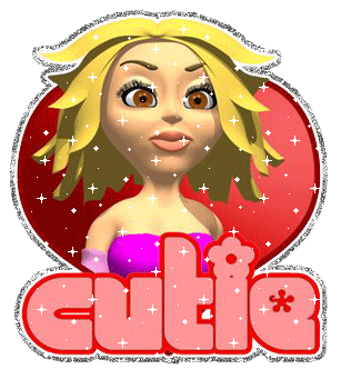 cutie glitter girl